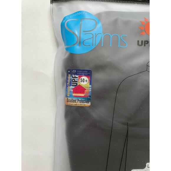 SParms Sun Protection UPF 50 Warm Long Sleeve Shirt Black Size Men's XL NEW - Picture 5 of 6